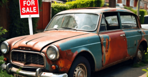 Scrap car