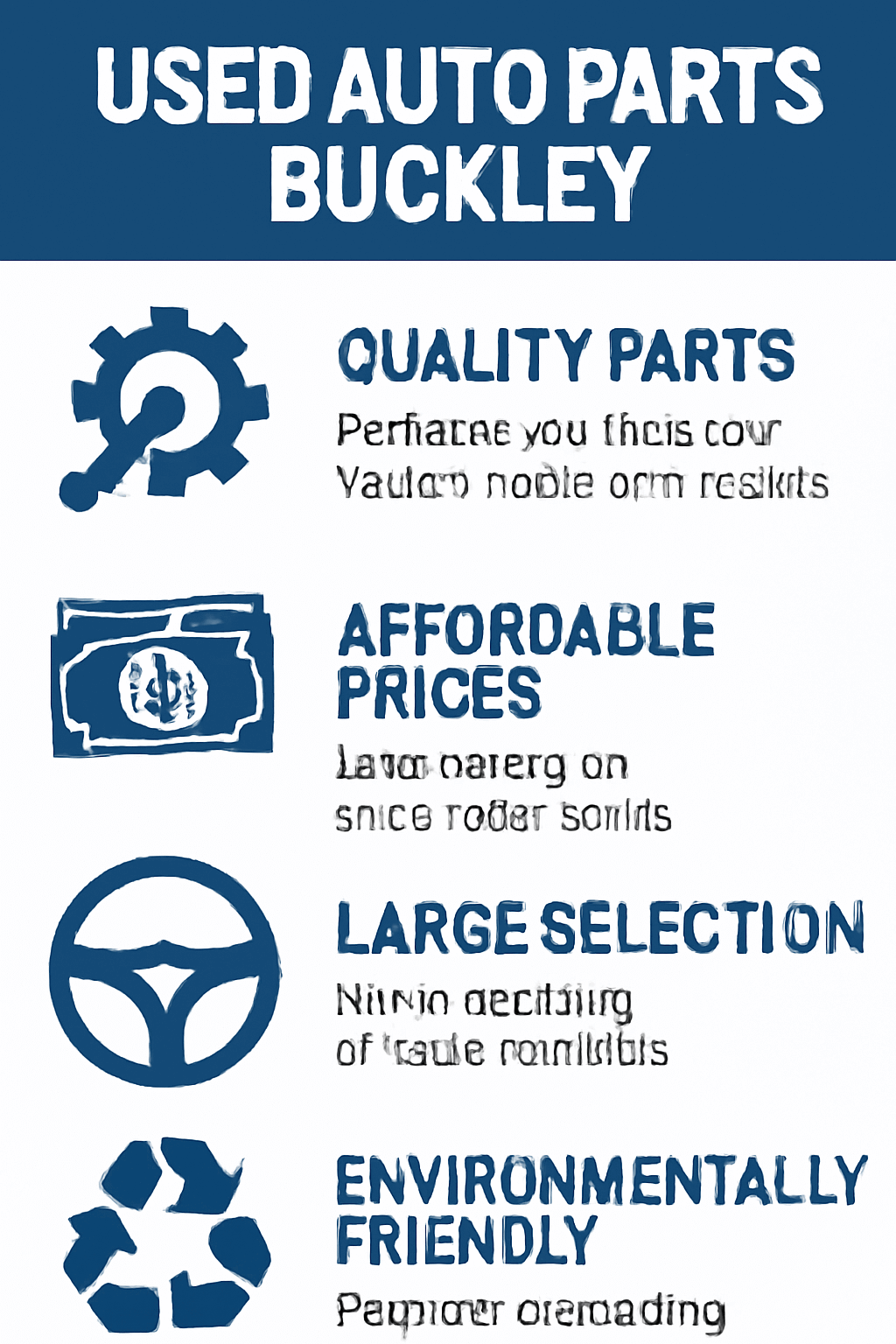 Used Auto Parts Buckley