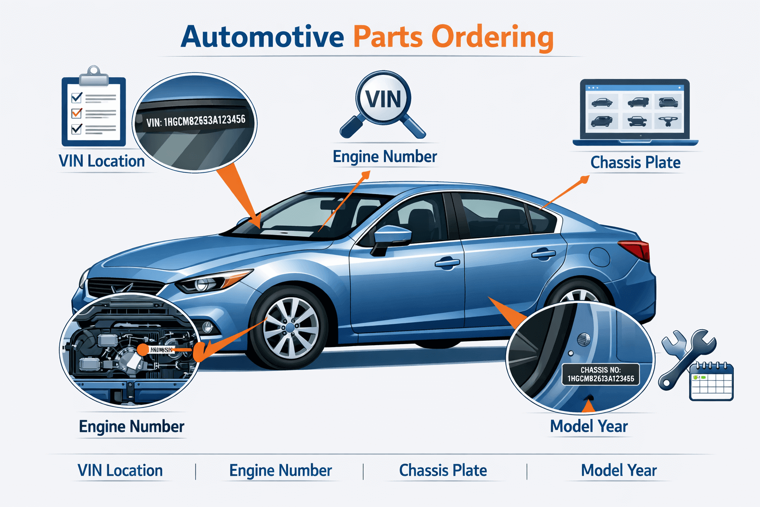 What Information Do You Need When Ordering Car Parts?